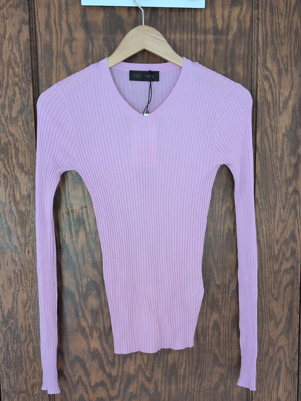 Zara Ribbed Top